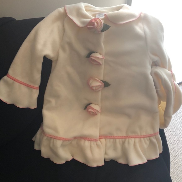 Bonnie baby jacket with matching hat - Picture 2 of 8